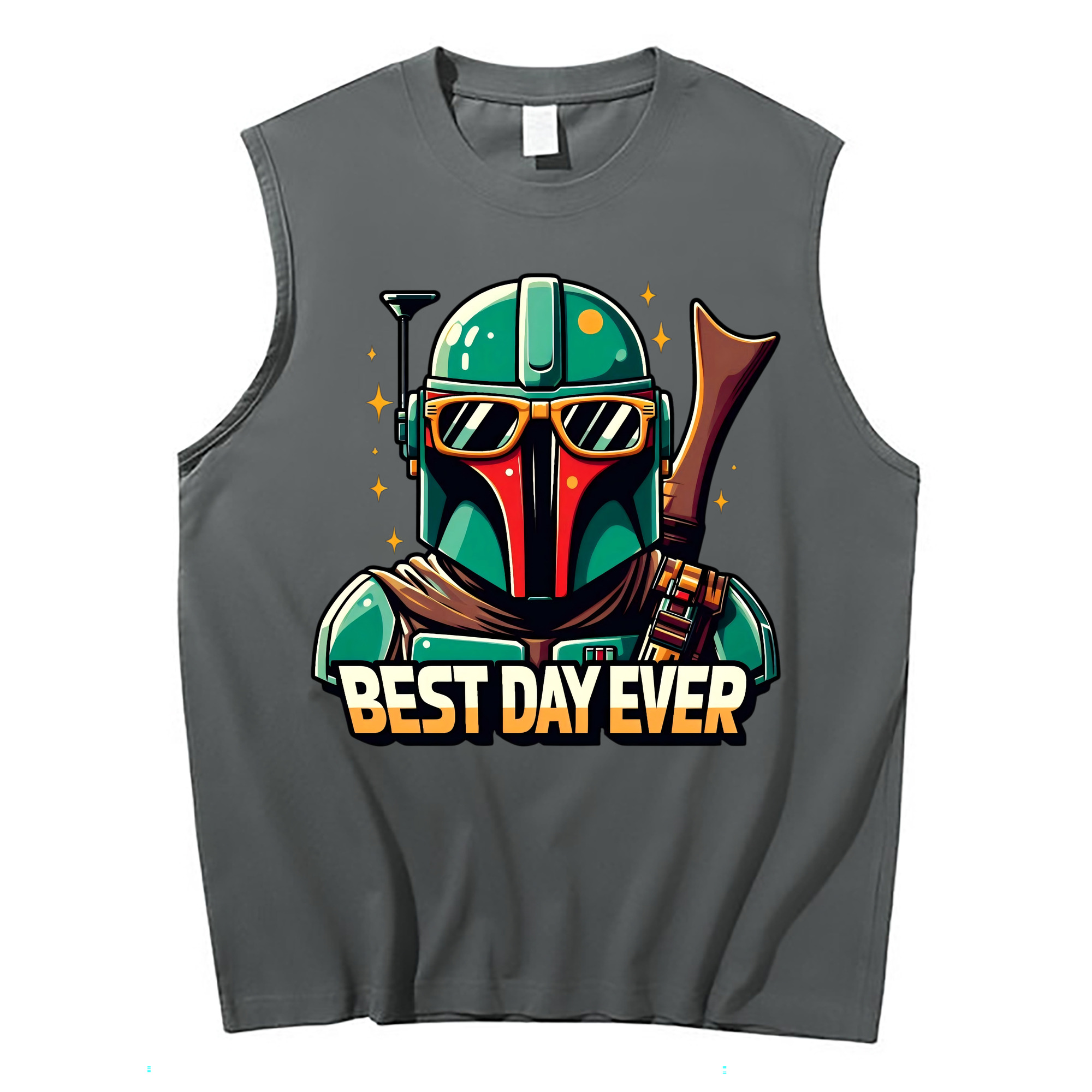 （画像用） スター・ウォーズ Star Wars コットン100％タンクトップ（フロントプリント）